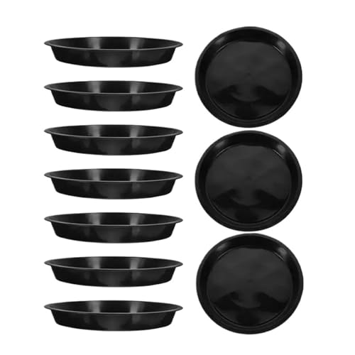 CGUOHU Blumentopf Tablett 10 Pcs Blumentopf Tablett Garten Topfpflanze Runde Tablett Basis Runde Blumentopf Untertasse Anlage Tablett for Töpfe Pflanze untertasse Pflanzen Untersetzer von CGUOHU