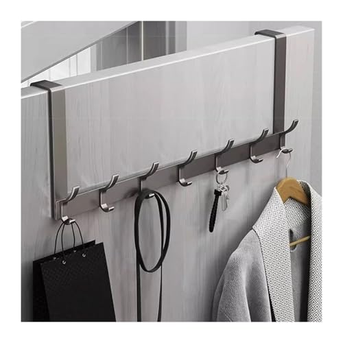 CGUOHU Türhaken 2 stücke Haken Über Der Tür Home Organizer Rack Kleidung Mantel Hut Handtuch Hanger Badezimmer Zubehör Halter Tür von CGUOHU