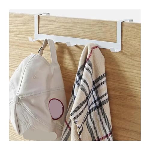 CGUOHU Türhaken 2 stücke Über Der Tür 5 Haken Home Badezimmer Organizer Rack Kleidung Mantel Hut Handtuch Aufhänger Organisatoren Lagerung Haken Halter(Color 1) von CGUOHU