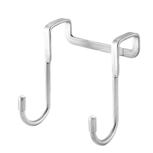 CGUOHU Türhaken 20 stücke Edelstahl Haken Doppel S-Form Haken Küche Bad Schrank Tür Typ Mantel Handtuch Lagerung Kleiderbügel von CGUOHU