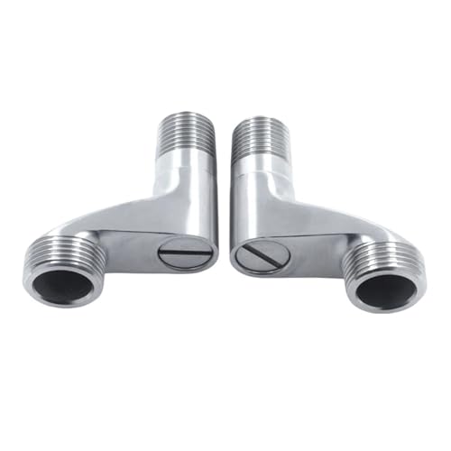 Eckventil Für Wasserhähne 2 Stück Winkelventil for Duscharmatur, gebogener Fuß, Anschluss for Badezimmer, Küche, Winkel, abgewinkelt, verstellbarer Wasserhahn-Adapter Eckventil Für Wasserhähne 2 Stück Winkelventil for Duscharmatur, gebogener Fuß, Anschluss for Badezimmer, Küche, Winkel, abgewinkelt, verstellbarer Wasserhahn-Adapter von CGUOHU