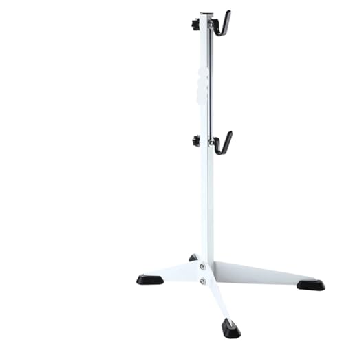 Fahrradständer Fahrrad Park Rack for Rennrad Indoor Fahrrad Reparatur Ständer Indoor Garage Lagerung Fahrrad Wartung Halter(White) von CGUOHU