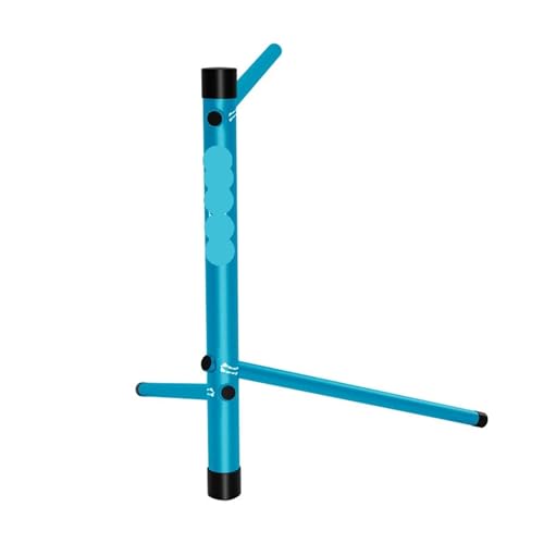 Fahrradständer Fahrradständer, Aluminiumlegierung, multifunktionaler Straßenfahrradständer, Outdoor-Bodendisplay, Reparaturständer(Blue) von CGUOHU