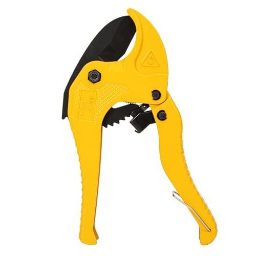 Kunststoffrohrschneider 2 Stück 42 mm beschichteter Rohrschneider, hochpräzises Schneidwerkzeug mit scharfer Klinge, ideal for PVC, PEX, PP von CGUOHU
