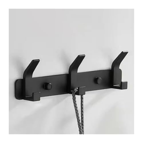Türhaken 4-teiliger Türhaken - Robuste Garderobe aus Metall, Geeignet for Kleidung, Hüte und Taschen - Platzsparendes Design, Geeignet for das Schlafzimmer(Color 1) von CGUOHU