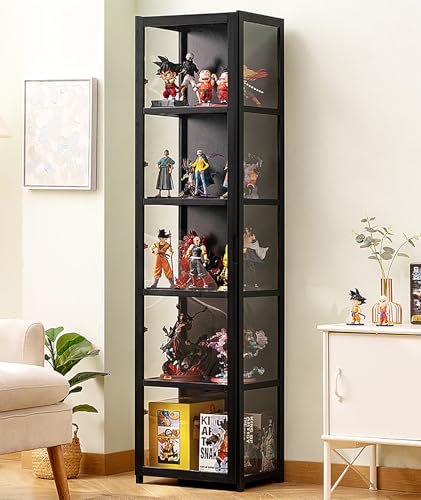 CHAANG glasvitrine vitrine vitrinenschrank sammlervitrine wohnzimmerschrank Natürlicher Bambusrahmen, Side-by-Side-Türdesign, versiegelt und staubdicht, leicht zu reinigen CHAANG glasvitrine vitrine vitrinenschrank sammlervitrine wohnzimmerschrank Natürlicher Bambusrahmen, Side-by-Side-Türdesign, versiegelt und staubdicht, leicht zu reinigen von CHAANG