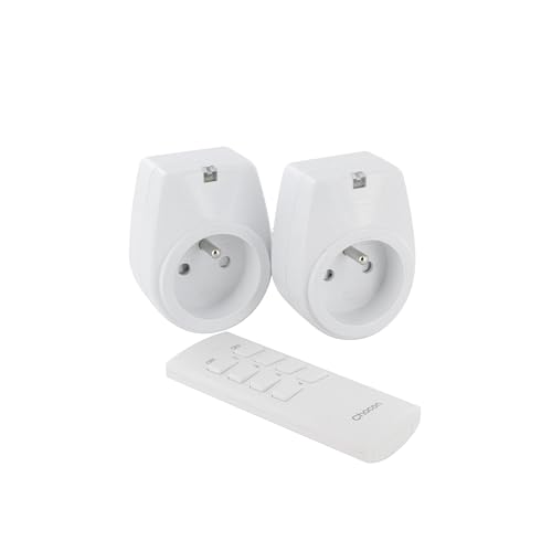 2er Set Funksteckdosen ON/OFF + Fernbedienung 2er Set Funksteckdosen ON/OFF + Fernbedienung von CHACON
