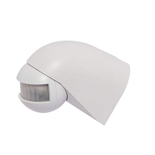 CHACON Détecteur de mouvement 180° orientable sans fil blanc von CHACON