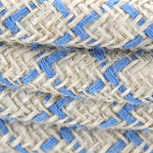 Blue Diamond Steward Textilkabel aus Baumwolle und Naturleinen - 3m von CHACON