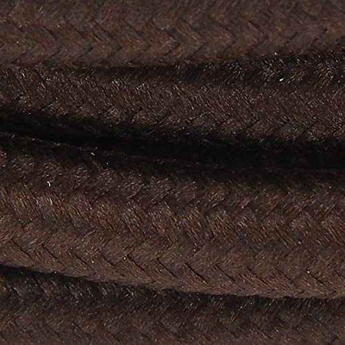 CHACON Seidentextilkabel – 3 m – Braun von CHACON