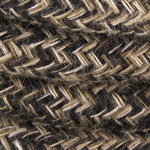 Textilkabel – 3 m – Braun und Leinen Natur von CHACON