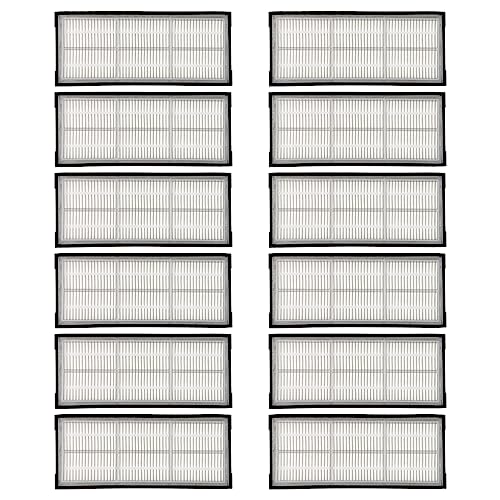(12 Stück) HEPA-Filter für Roborock S7 S7+ S7 MaxV S7 MaxV Plus S7 MaxV Ultra S8 Pro Ultra S8 S8+, Roboter-Staubsauger-Filter-Zubehör-Kit, Ersatzteile 12 Filter von CHAIN PEAK