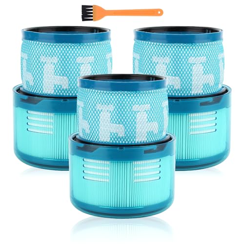 (3 Stück) Gen 5 Detect Absolute Ersatzfilter kompatibel mit Dyson Gen 5 Detect, Gen 5 Detect Absolute SV23, Gen 5 Outsize, Gen 5 Outsize Absolute SV24 Gen5 Detect Fluffy Akku-Staubsauger Filter Gen5 von CHAIN PEAK