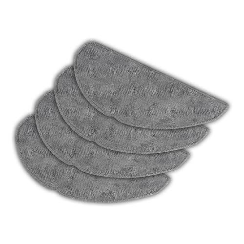 (4 Stück) Q7 M5 Q7 L5 Wischpads für Roborock Q7 M5, Q7 M5+, Q7 L5, Q7 L5+ Roboter-Staubsauger, waschbares Wischtuch-Zubehör-Set, Q7 M5 Wischpad Ersatzteile von CHAIN PEAK