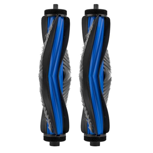 CHAIN PEAK (2 Stück) X8 PRO Omni Bürstenrollen für ECOVACS DEEBOT X8 Pro Omni/ X8 Omni/ T80 Omni/ T50 Pro Omni/ T50 Omni/ N30 Omni/ N30 Pro Omni Saugroboter, Hauptbürstenrolle, Ersatzbürsten von CHAIN PEAK