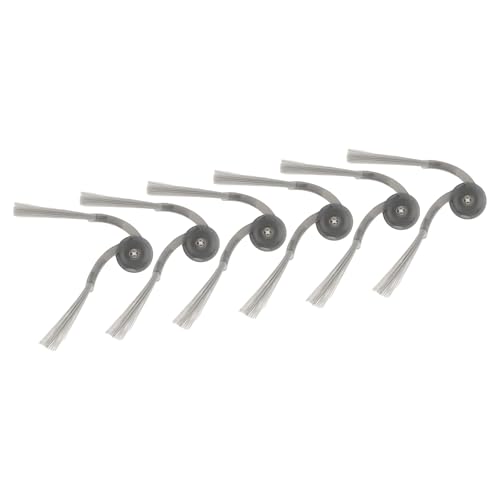 (6 Stück) Q Revo Curv Seitenbürsten Ersatzteile für Roborock Q10 S5, Q10 X5, Q7 M5, Q Revo Curv, Q Revo Edge, Saros 10R, Saros 10, Saros Z70 Roboter-Vakuum, Eckpinselzubehör, Kanten-Sweeping-Bürsten von CHAIN PEAK