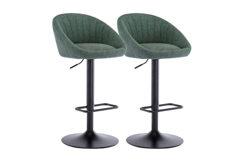 CHAIRUS Barhocker 2er Set, Drehhocker mit Rückenlehne, Küchenhocker, Barstuhl (2 St), Barhocker zum Essen mit Sitzhöhe von 64-86 cm von CHAIRUS