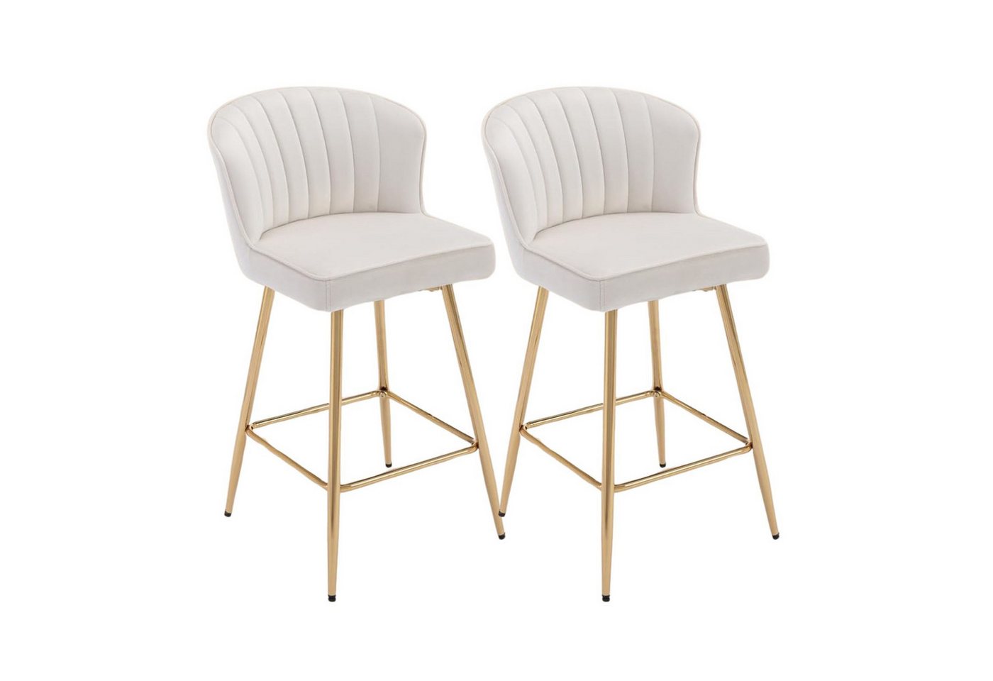 CHAIRUS Barhocker 2er-Set PU-Leder Barhocker mit Metallbeinen CHAIRUS Barhocker 2er-Set PU-Leder Barhocker mit Metallbeinen von CHAIRUS