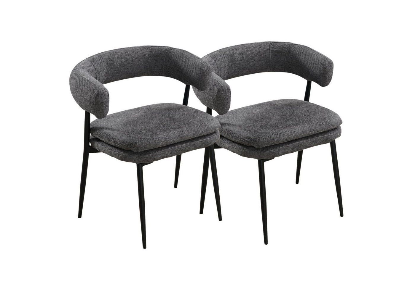 CHAIRUS Esszimmerstuhl 2er Set Chenille-Polsterstühle für Küche/Esszimmer CHAIRUS Esszimmerstuhl 2er Set Chenille-Polsterstühle für Küche/Esszimmer von CHAIRUS