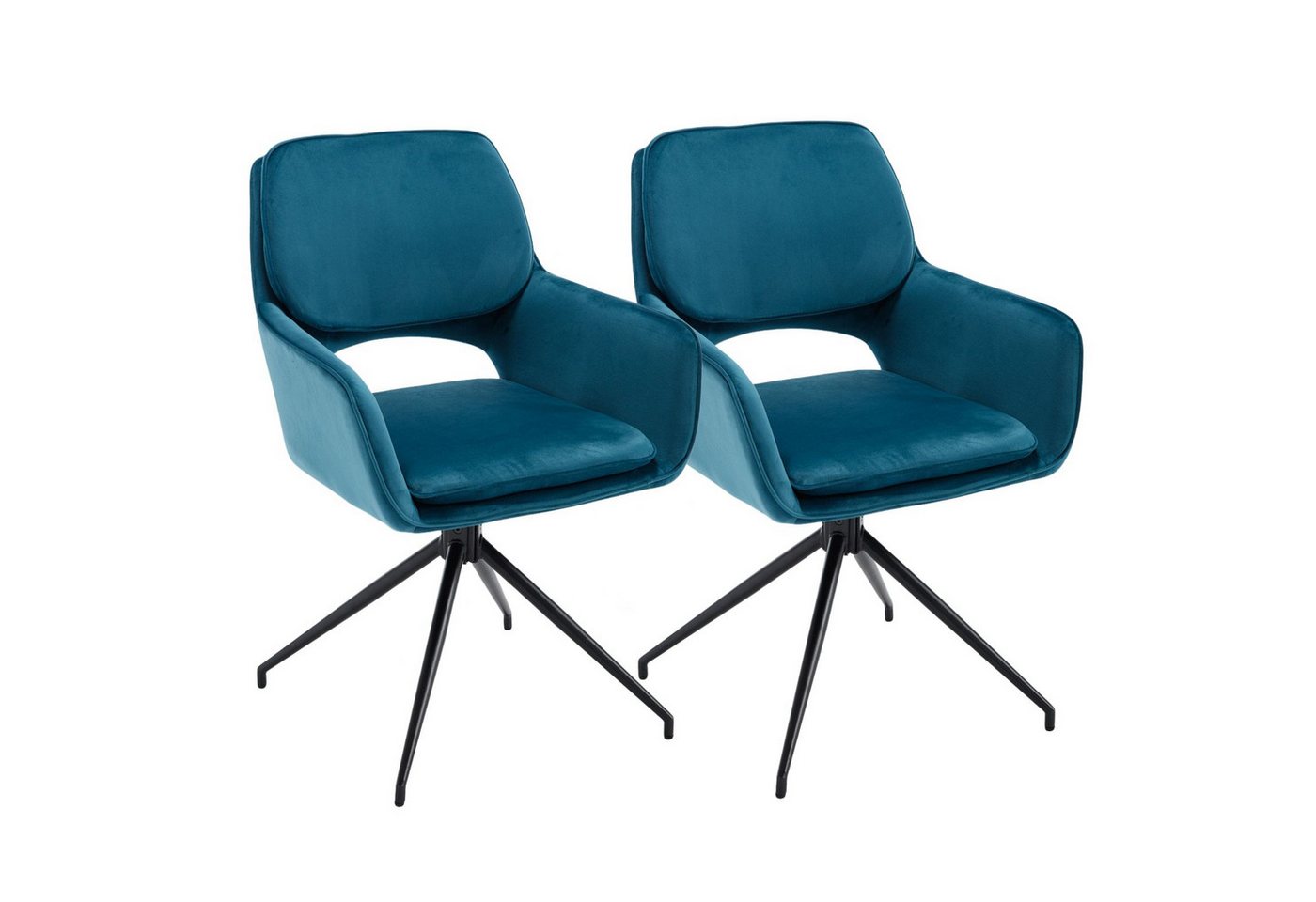 CHAIRUS Esszimmerstuhl 2er Set Drehstühle Chenille/Samt/Kunstfell - für Küche/Wohnzimmer CHAIRUS Esszimmerstuhl 2er Set Drehstühle Chenille/Samt/Kunstfell - für Küche/Wohnzimmer von CHAIRUS