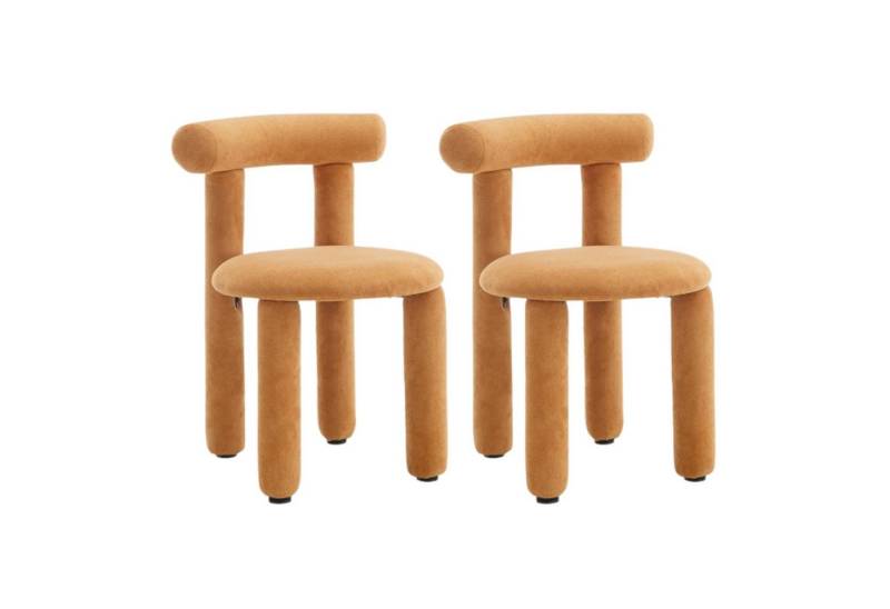 CHAIRUS Esszimmerstuhl 2er Set Moderne Akzentstühle ohne Armlehne für Esszimmer von CHAIRUS
