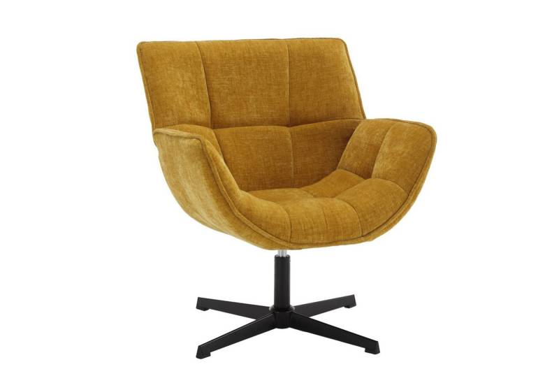 CHAIRUS Loungesessel Loungesessel aus PU-Leder, drehbar mit Metallbeinen von CHAIRUS
