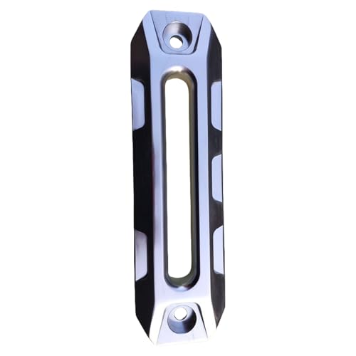 25,4 cm lange Billet-Aluminium-Leiste für synthetische Seilwinde, Seil, Kabelführung, 3628,7–6803,9 kg Kapazität, Offroad-Abenteuer, Stoßstangenhalterung, Fairlead von CHAKAE