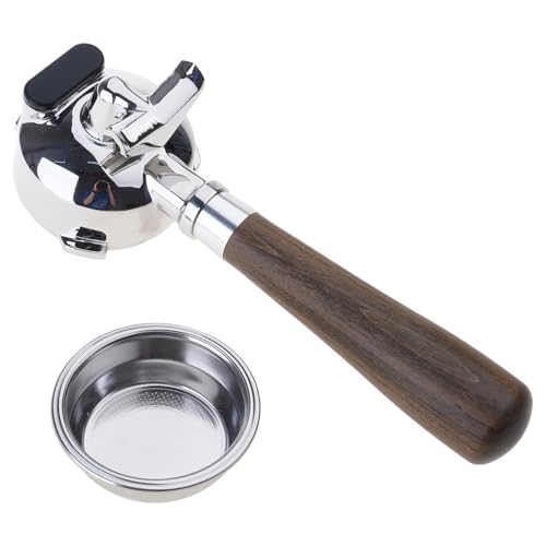 58 mm Espressomaschine, Holzgriff, Kaffeemaschinenteil zur Verbesserung der Kaffeemaschine und ergonomischem Design 58 mm Espressomaschine, Holzgriff, Kaffeemaschinenteil zur Verbesserung der Kaffeemaschine und ergonomischem Design von CHAKAE