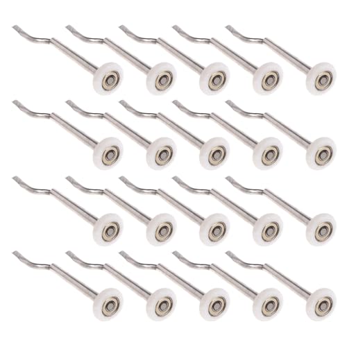 CHAKAE 20 Stück Ergonomische Gelee-Schaber, praktisches Bienenstock-Wartungswerkzeug, Edelstahl, Gelee-Royale-Schüsselreiniger, Reinigungswerkzeug von CHAKAE