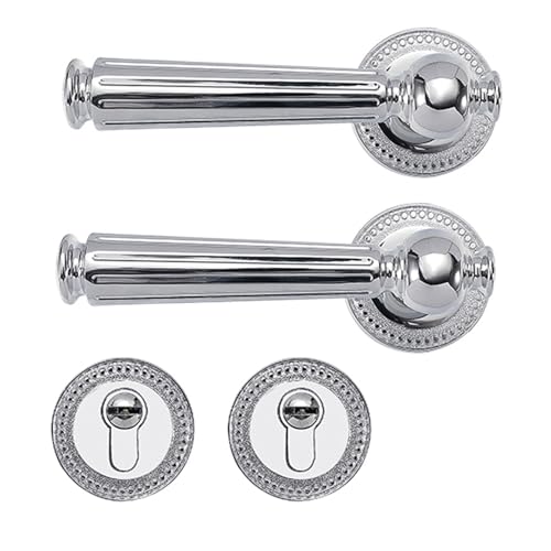 CHAKAE Eleganter, robuster Edelstahl-Türknauf mit Vintagegriff für Schlafzimmer und Badezimmer von CHAKAE
