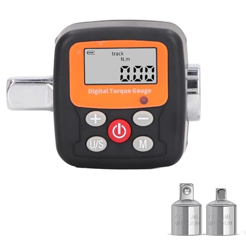 CHAKAE Precisions Drehmoment-Werkzeugkonverter mit LCD-Drehmomentschlüssel-Adapter, Multifunktionsmesseinheiten, Metall, für den professionellen Gebrauch, Kfz-Reparaturwerkzeug von CHAKAE
