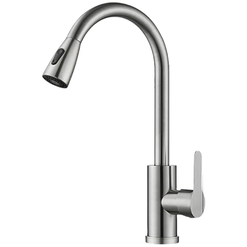 Einfache Installation, doppelte Temperatur, Küchen- und Badarmatur ohne Spritzer, ausziehbarer Kopf, mehrere Richtungen, Waschbeckenmischung, ausziehbarer Küchenarmatur von CHAKAE