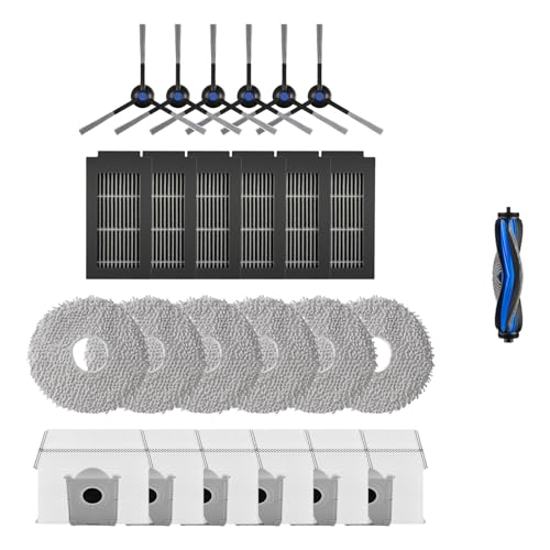 Hauptbürste Staubsauger Filter Ersatzteil Seitenbürste Staubsaugerbeutel geeignet für Reiniger Waschbarer Filter Hauptbürste Staubsauger Filter Ersatzteil Seitenbürste Staubsaugerbeutel geeignet für Reiniger Waschbarer Filter von CHAKAE