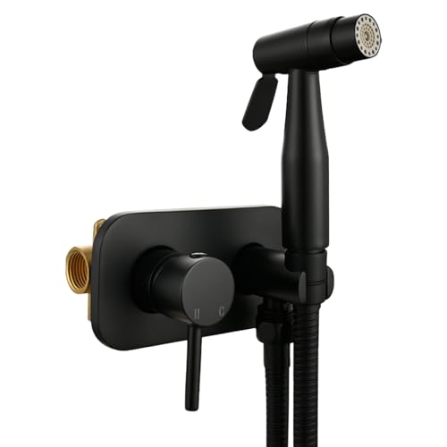 Hygienisches Toiletten-Bidet-Sprühgerät mit warmem und kühlendem Wasser, einstellbarer Wasserdruck, Bidet, WC, Handgerät für Badezimmer, einfache Installation von CHAKAE