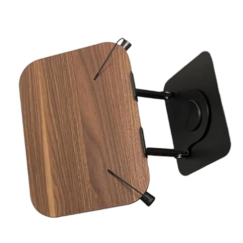 Tragbarer, faltbarer Laptop-Ständer mit Holz-Finish und Aluminium-Kochbuchhalterungen für Stabilität und Haltbarkeit, Laptop-Ständer aus Holz Tragbarer, faltbarer Laptop-Ständer mit Holz-Finish und Aluminium-Kochbuchhalterungen für Stabilität und Haltbarkeit, Laptop-Ständer aus Holz von CHAKAE