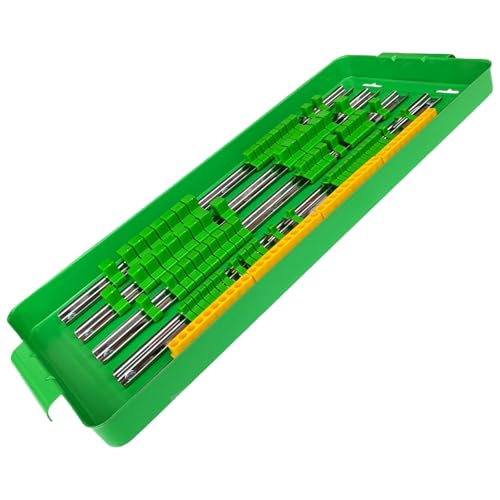 Tragbarer Steckschlüssel-Organizer, 1/4 Zoll, 3/8 Zoll, 1/2 Zoll, robuster Steckschlüssel-Organizer für Werkzeugkasten, Schublade, Automobil, robuster Halter von CHAKAE