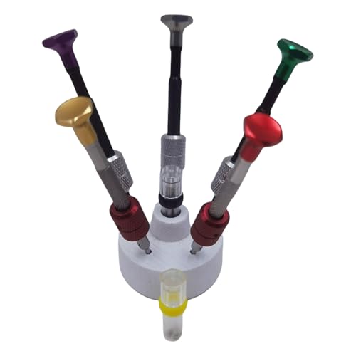 Uhren-Schraubendreher-Set, verschiedene Größen, Ersatz-Uhrmacher-Schraubendreher, Werkzeuge für Uhrenschmuck, Brillen, professionelle Werkzeuge, 5-teilig von CHAKAE