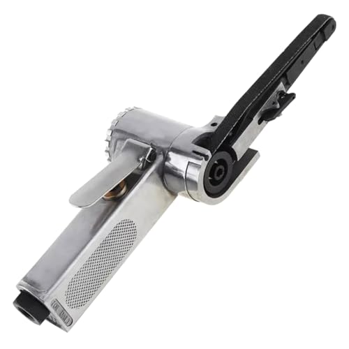 Verstellbarer pneumatischer Schleifer, 3/8 Zoll breites Schleifbandwerkzeug, inklusive P60 P80 P120 Schleifmittel, passend für Holz Metall Polieren pneumatischer Bandschleifer mit austauschbaren Verstellbarer pneumatischer Schleifer, 3/8 Zoll breites Schleifbandwerkzeug, inklusive P60 P80 P120 Schleifmittel, passend für Holz Metall Polieren pneumatischer Bandschleifer mit austauschbaren von CHAKAE