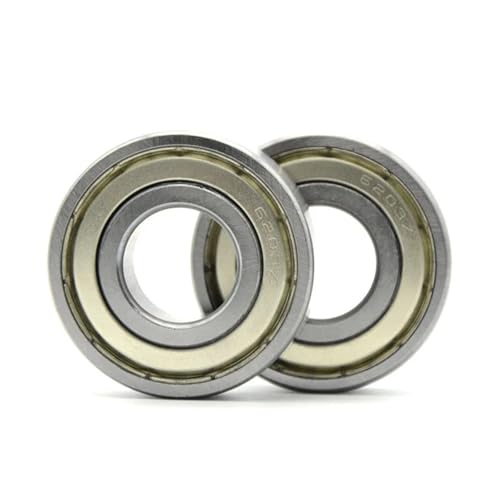 608 Lager, 2 STÜCKE ABEC-5 608 6204 6205 6206 6207 6208 ZZ 2RS Metalldichtung Rillenkugellager 8x22x7mm(Zz,6207 35X72X17MM-ABEC 5) von CHAKEUZND