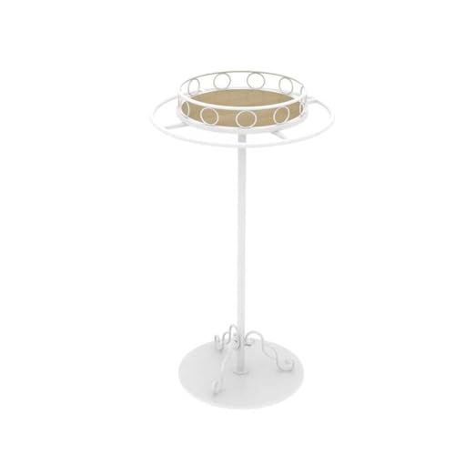 CHAKEUZND Runder Kleiderständer, Drehbarer Kleiderständer aus Metall mit runder Abdeckung, Gold, 23,6–31,5 Zoll, freistehendes Kleidungsstück-Display for Einzelhandelsboutiquen, Schlafzimmer von CHAKEUZND