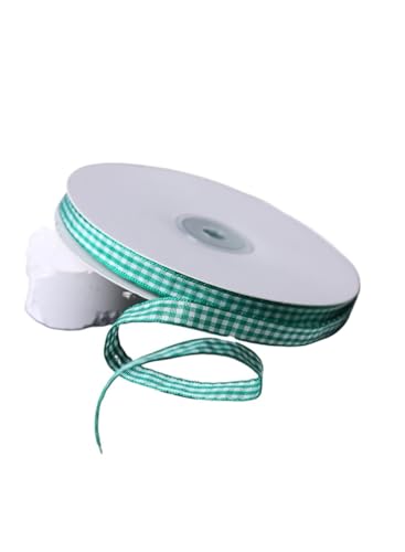 CHAKEUZND Stoffgeschenkband, 100 Yards 10 mm mehrfarbiges Polyesterband(Color1) von CHAKEUZND