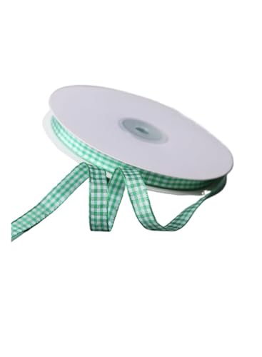 CHAKEUZND Stoffgeschenkband, 100 Yards 10 mm mehrfarbiges Polyesterband(Color13) von CHAKEUZND