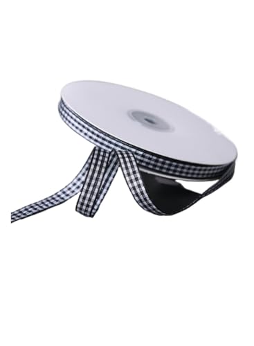 CHAKEUZND Stoffgeschenkband, 100 Yards 10 mm mehrfarbiges Polyesterband(Color16) von CHAKEUZND