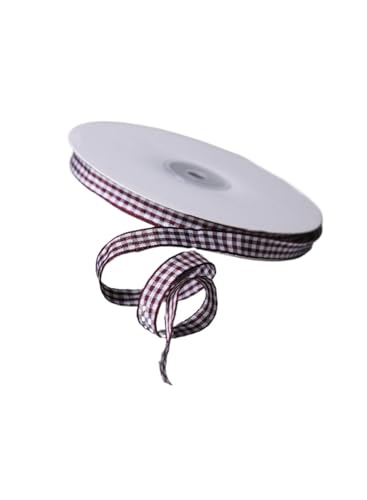 CHAKEUZND Stoffgeschenkband, 100 Yards 10 mm mehrfarbiges Polyesterband(Color4) von CHAKEUZND