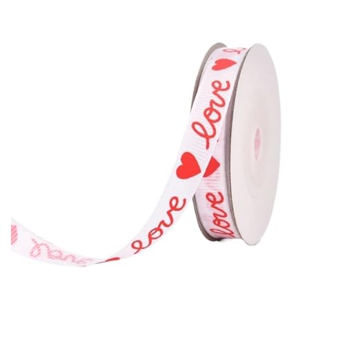 CHAKEUZND Stoffgeschenkband, 2er-Pack Kuchenverpackungsband, Mehrfarbig, 20 Yards, 1–1,5 cm(A01-width 1cm) von CHAKEUZND