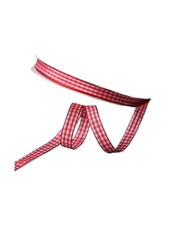 CHAKEUZND Stoffgeschenkband, Kuchenverpackungsband, 91,4 m, 10 mm, Mehrfarbig(Color20) von CHAKEUZND