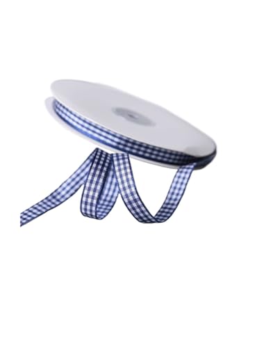 CHAKEUZND Stoffgeschenkband, Kuchenverpackungsband, 91,4 m, 10 mm, Mehrfarbig(Color22) von CHAKEUZND