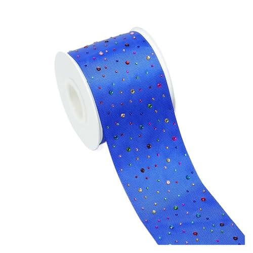 CHAKEUZND Stoffgeschenkband, Ripsband, Mehrfarbig, 75 mm x 4,5 m, 14er-Pack(Color4) von CHAKEUZND