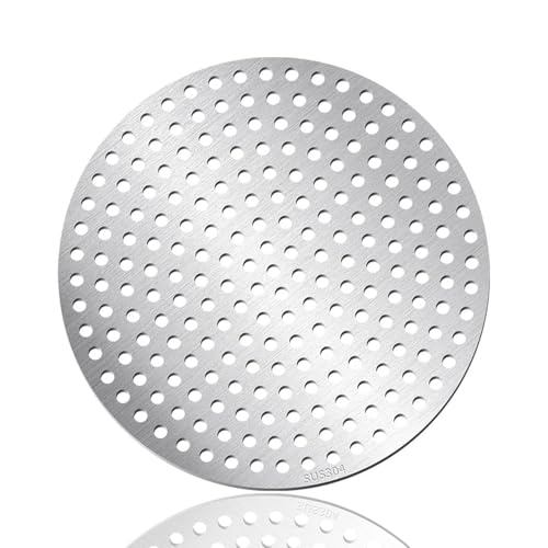 CHAKEUZND runde Abflussschutzvorrichtungen, 304 Edelstahl Runde Abflussabdeckung 3mm Löcher Mehrere Größen for Outdoor Innen Verwenden(D7cm) von CHAKEUZND