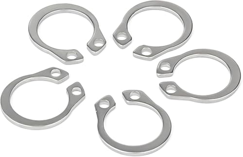 E-Clips, Externe Sicherungsringe 5er-Pack 304 Edelstahl Mehrere Größen for Automobile(70mm) von CHAKEUZND